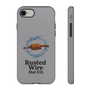 Phone Case — Rusted Wire Hat Co. Barbed Wire Logo Protective Cover