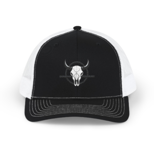 Bull Skull Trucker Cap — Western Snapback Hat