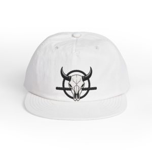 Surf Cap — Coastal Skull Graphic Snapback Hat